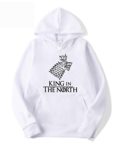 Image of Game of Thrones Wolf hoodies.