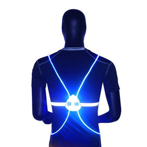 360 Reflective LED Flash Driving Vest High Visibility Night.