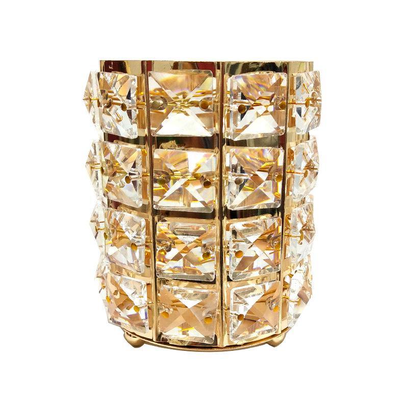 Metal Makeup Brush Storage.