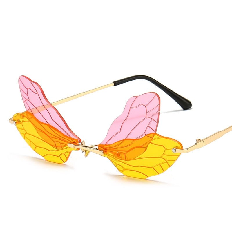 Vintage Dragonfly Sunglasses
