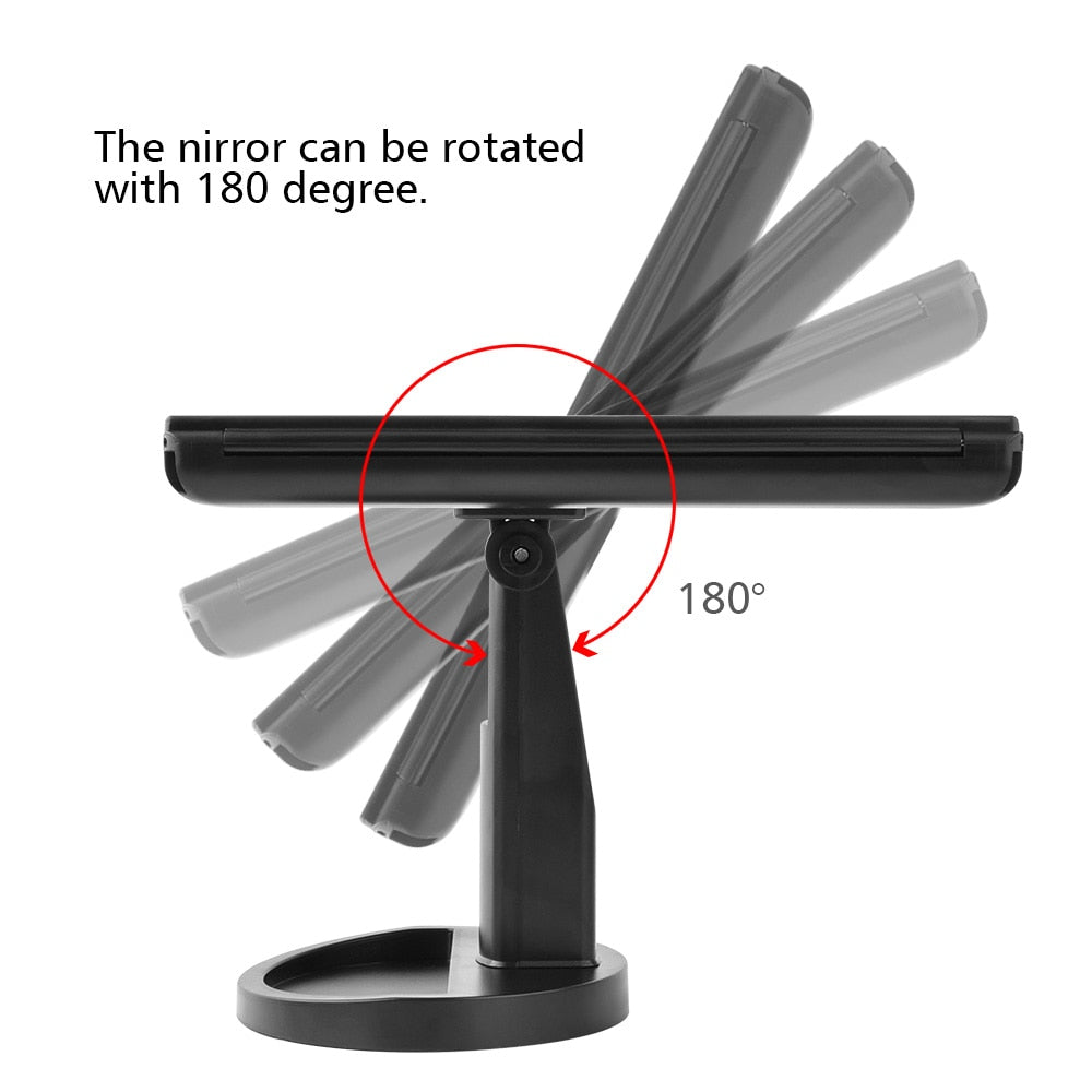 LED Touch Screen Makeup Mirror