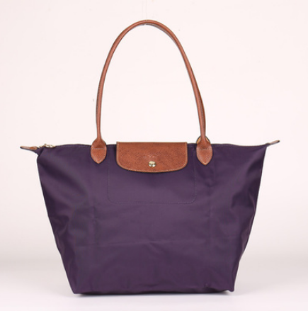 Image of Folding waterproof nylon handbag.