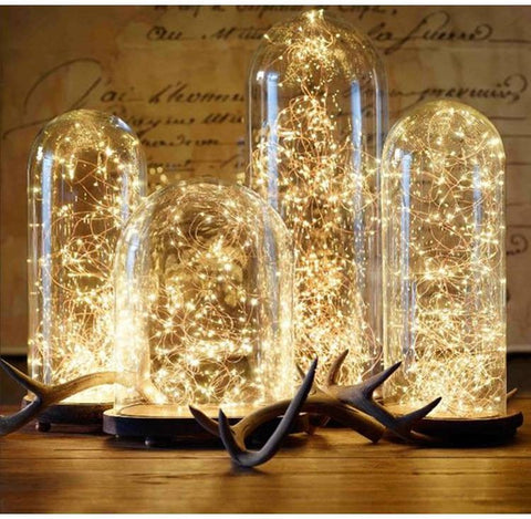 Image of LED Copper Wire String Lights.
