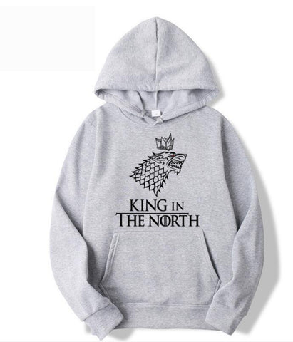 Image of Game of Thrones Wolf hoodies.