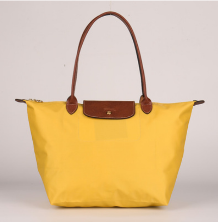 Image of Folding waterproof nylon handbag.