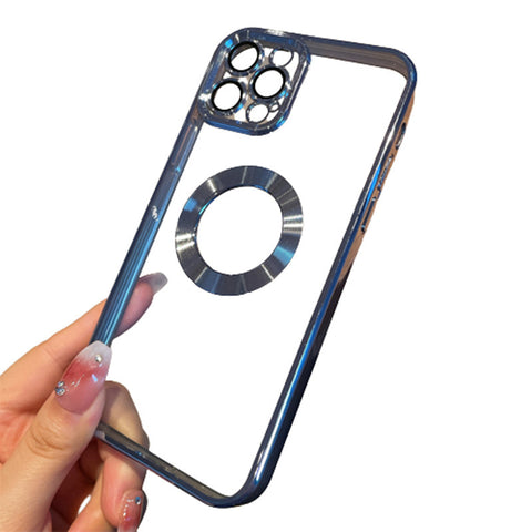 Image of iPhone Electroplating Transparent Protective Cover