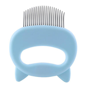 Pet Massager & Deshedding Shell Comb.