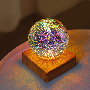 3D Fireworks Atmosphere Table Lamp