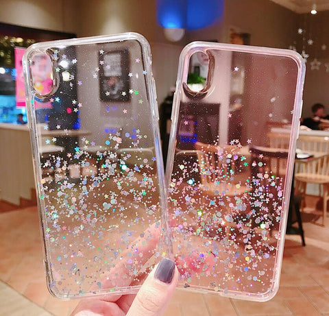 Image of Night Shining Glitter Case Sequin iPhone Case