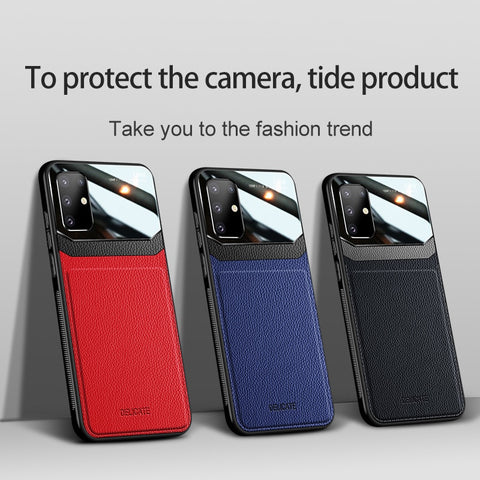 Image of Samsung Galaxy Leather Shell Case Cover.