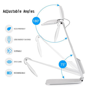 3 Mode Dimming LED Rechargeable Table Lamp
