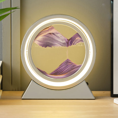 Image of Creative Flow Sand Painting Sand Table Lamp