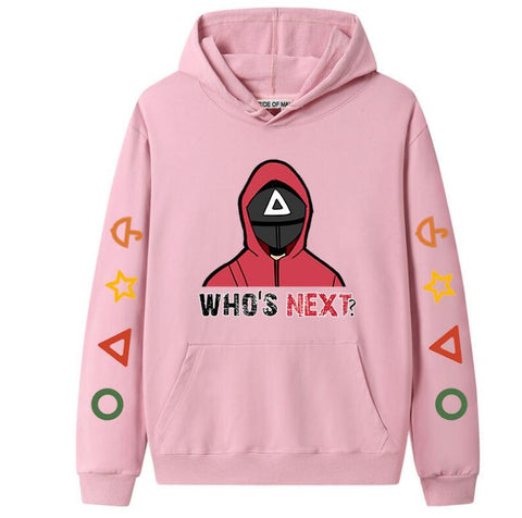 Image of Movies Squid Game  Long Sleeve Sweatshirt Hoodis