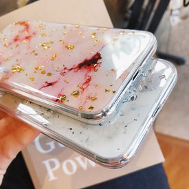 Bling Marble Phone Case For iPhone