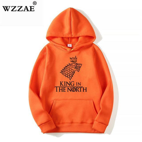 Image of Game of Thrones Wolf hoodies.