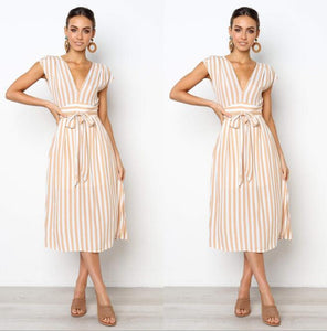 Casual Stripe Dress