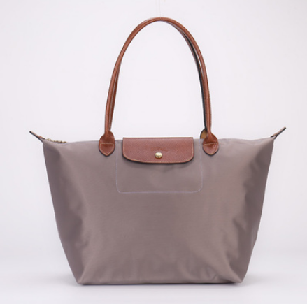 Image of Folding waterproof nylon handbag.