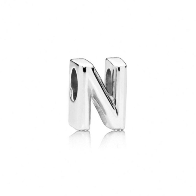 Alphabet Sterling Silver Charm