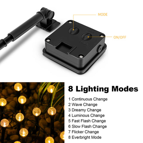 Image of Solar String Lamps Waterproof Lighting 4M 9M Lamps