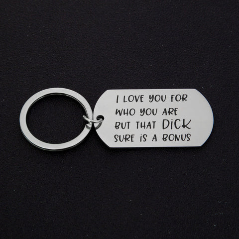 Image of Couple stainless steel keychain