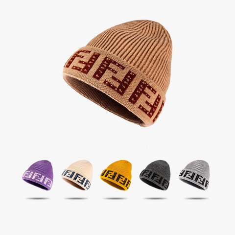 Image of Letter Beanie Hat