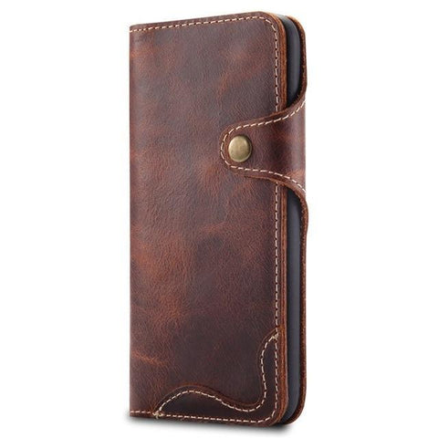 Image of Real Leather Case for Samsung Galaxy.