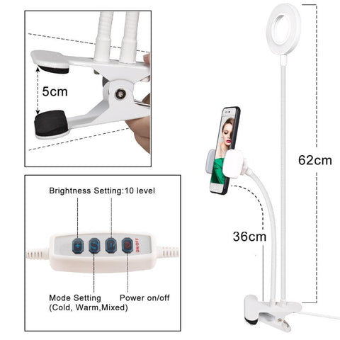 Image of Photo Studio Selfie LED Ring Light.