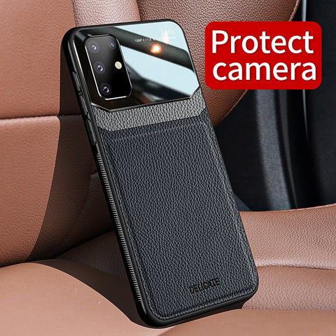 Image of Samsung Galaxy Leather Shell Case Cover.