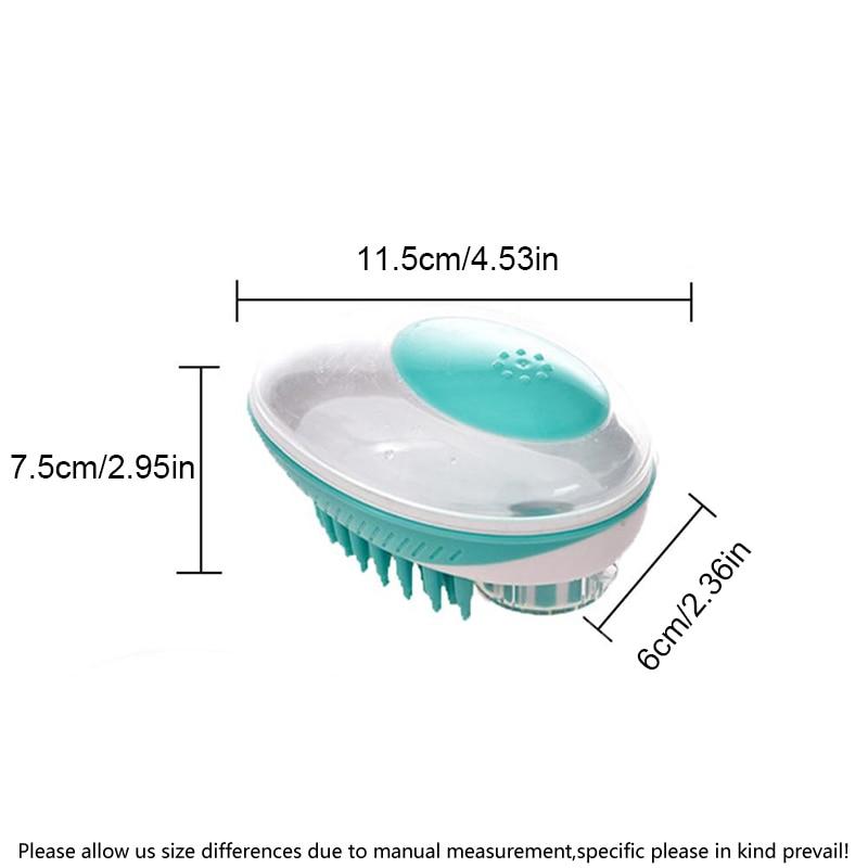 Pet Dog Bath Brush Comb Pet SPA Massage Brush.