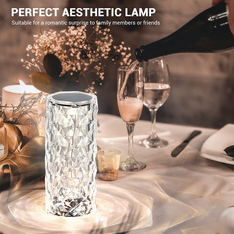 Image of Touching Control Crystal Lamp