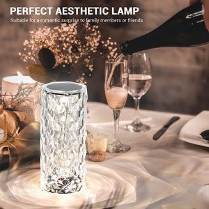 Touching Control Crystal Lamp