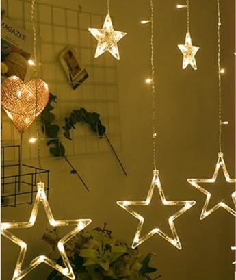 Image of Star Light  Christmas Decoration.