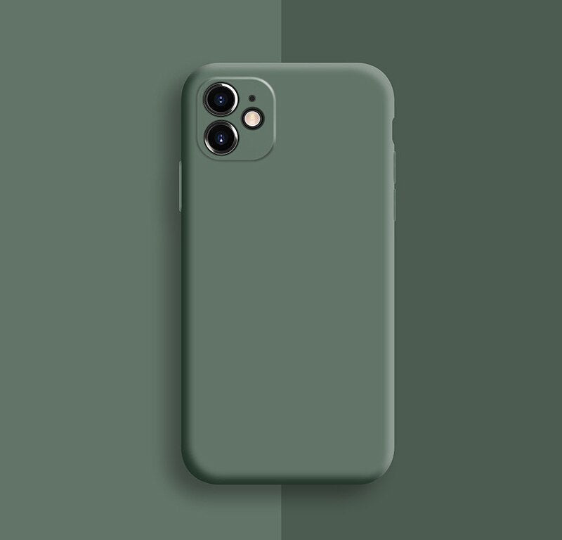 Liquid Silicone Case For iPhone 11
