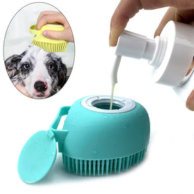 Pets Bath Massage Gloves