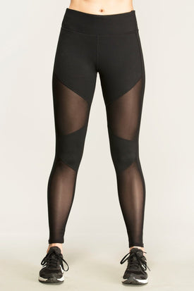 Polyester Leggings Black Yoga Pants.
