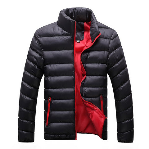 Image of Solid Thick Jackets and Coats.