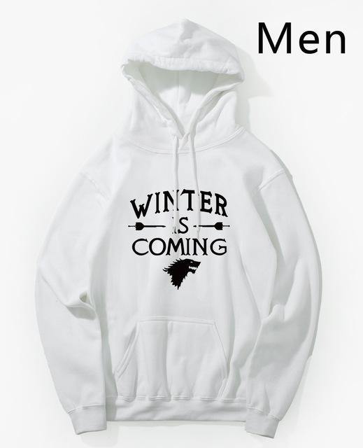 Game of Thrones Hoodie Men Winter Autumn Jackets.