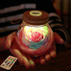 LED Rose Flower Bottle Light.