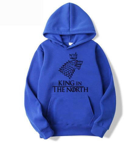 Image of Game of Thrones Wolf hoodies.