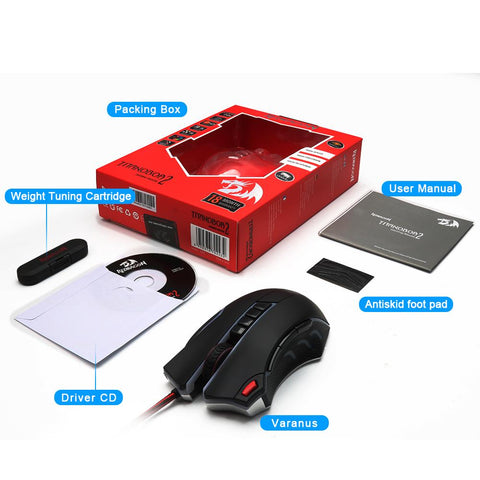 Image of Red dragon Gaming Mouse
