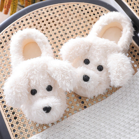 Image of Teddy cartoon slippers.