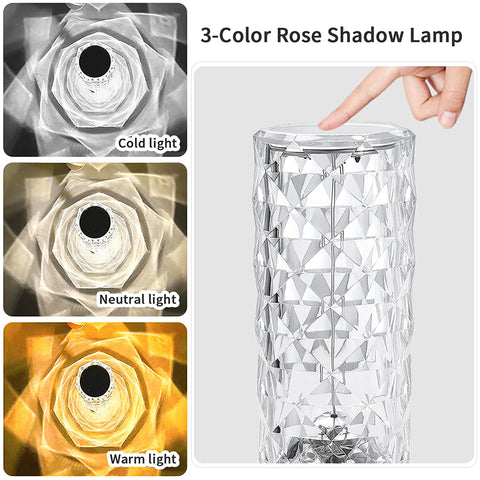 Image of Touching Control Crystal Lamp