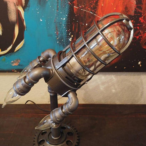 Image of Rocket Lamp Punk Style