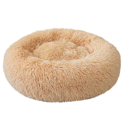 Image of Pet Dog Bed Comfortable Donut Cuddler.