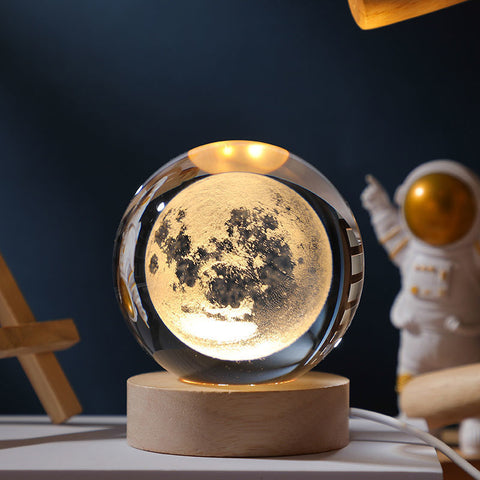 Image of Universe Series Luminous Crystal Ball Night Light