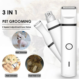 3 IN 1 Pet Grooming Machine Trimmer