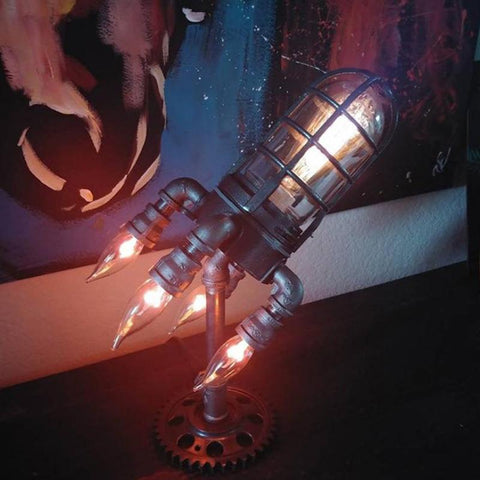 Image of Rocket Lamp Punk Style