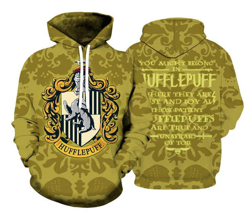 Image of Wizardry Hero Lion Printed Adult Sweatshirts Magic fans Unisex Hoodies