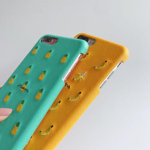 Image of Fruit Pattern Phone Case For iphone.