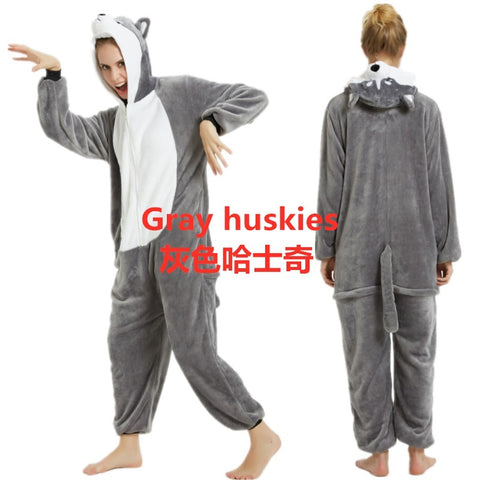 Image of Minotaur Elk Husky One-Piece Pyjamas